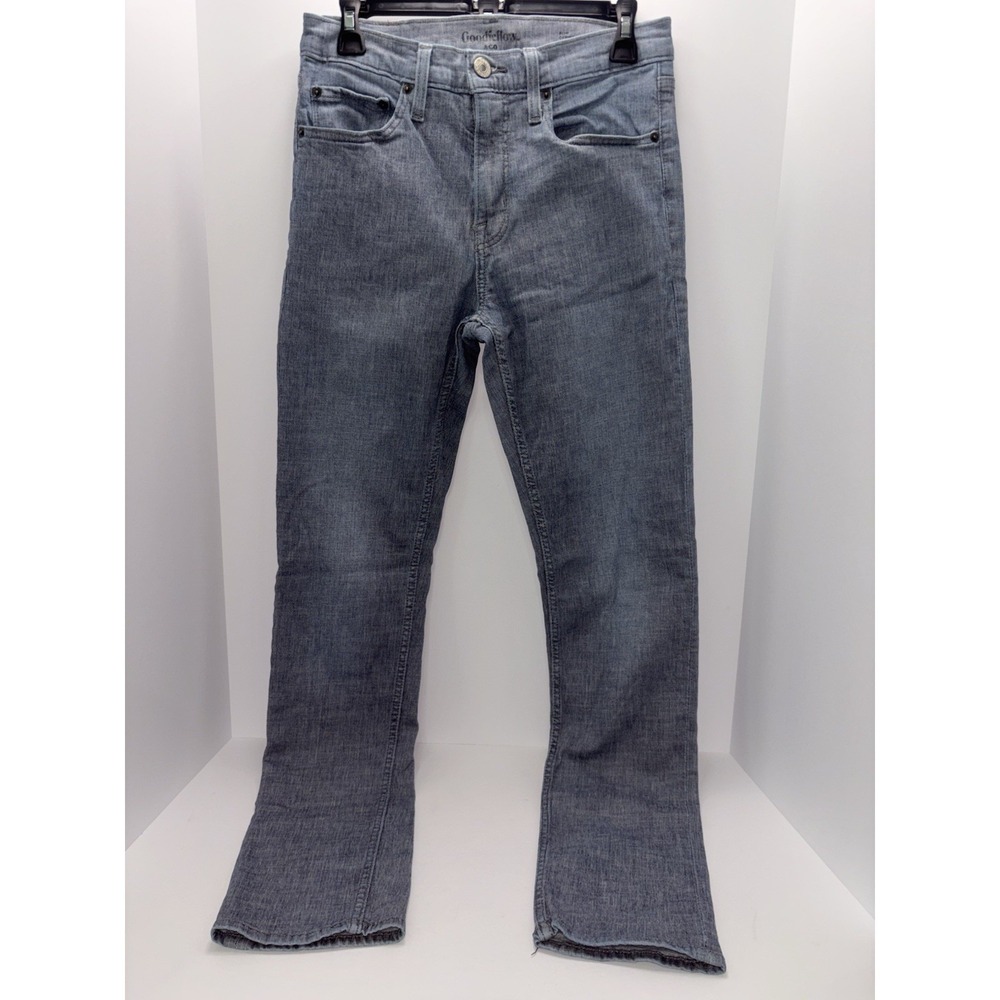 Goodfellow & Co 30x32 Gray Total Flex Straight Jeans Stretch Denim Mens